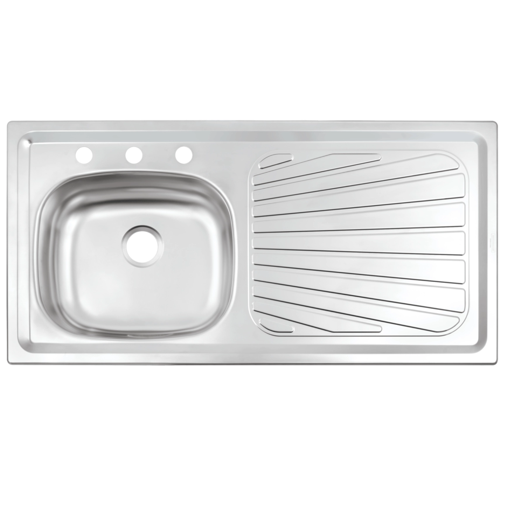 Fregadero de empotrar 100x52 escurridor derecho Tramontina Fregadero de empotrar 100x52 escurridor derecho Tramontina