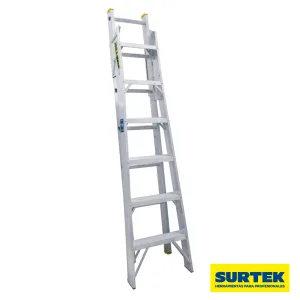 Escalera de aluminio convertible de 13 escalones EC13 Surtek