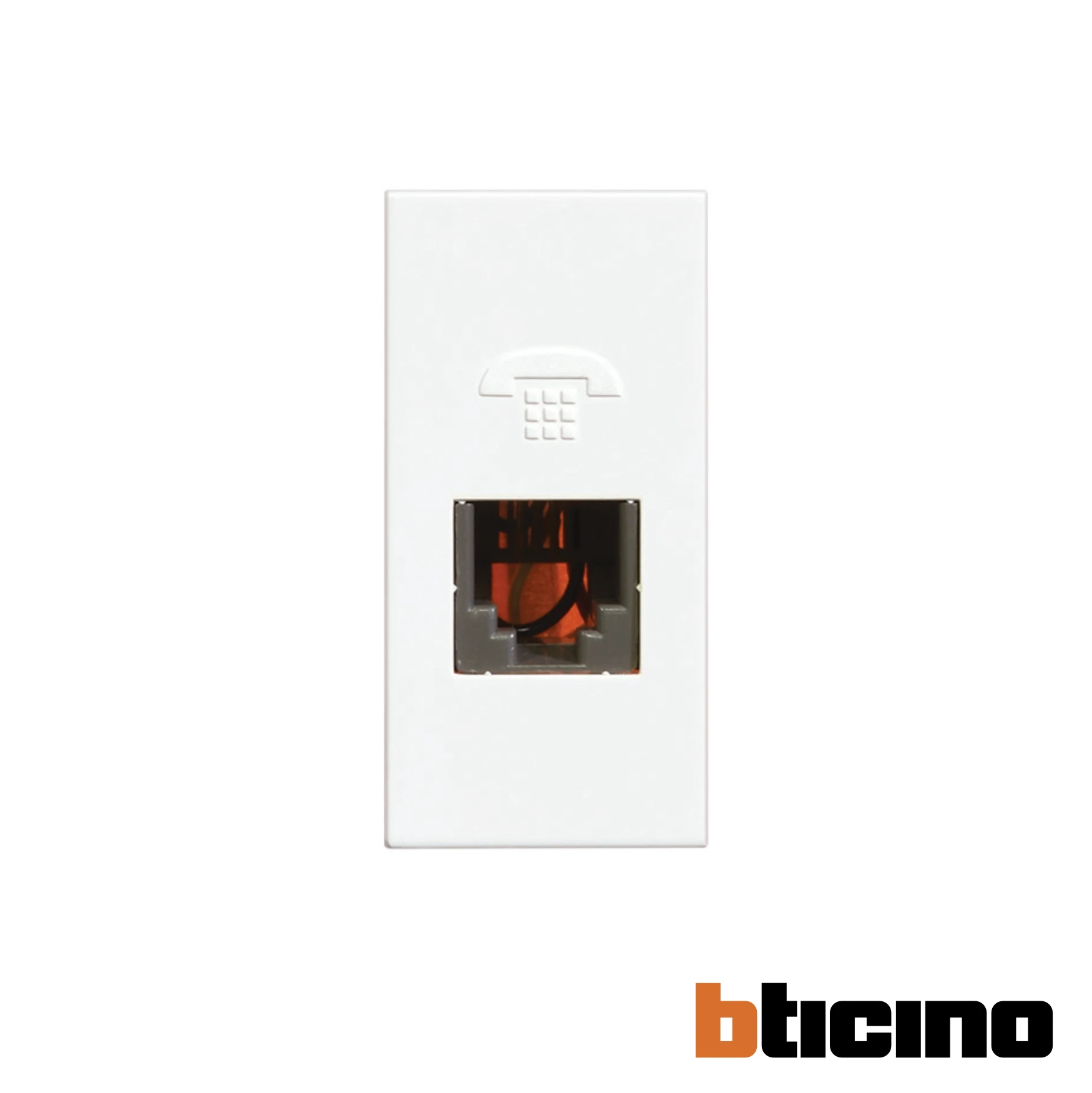 Toma telefónica blanca Modus Pro Bticino