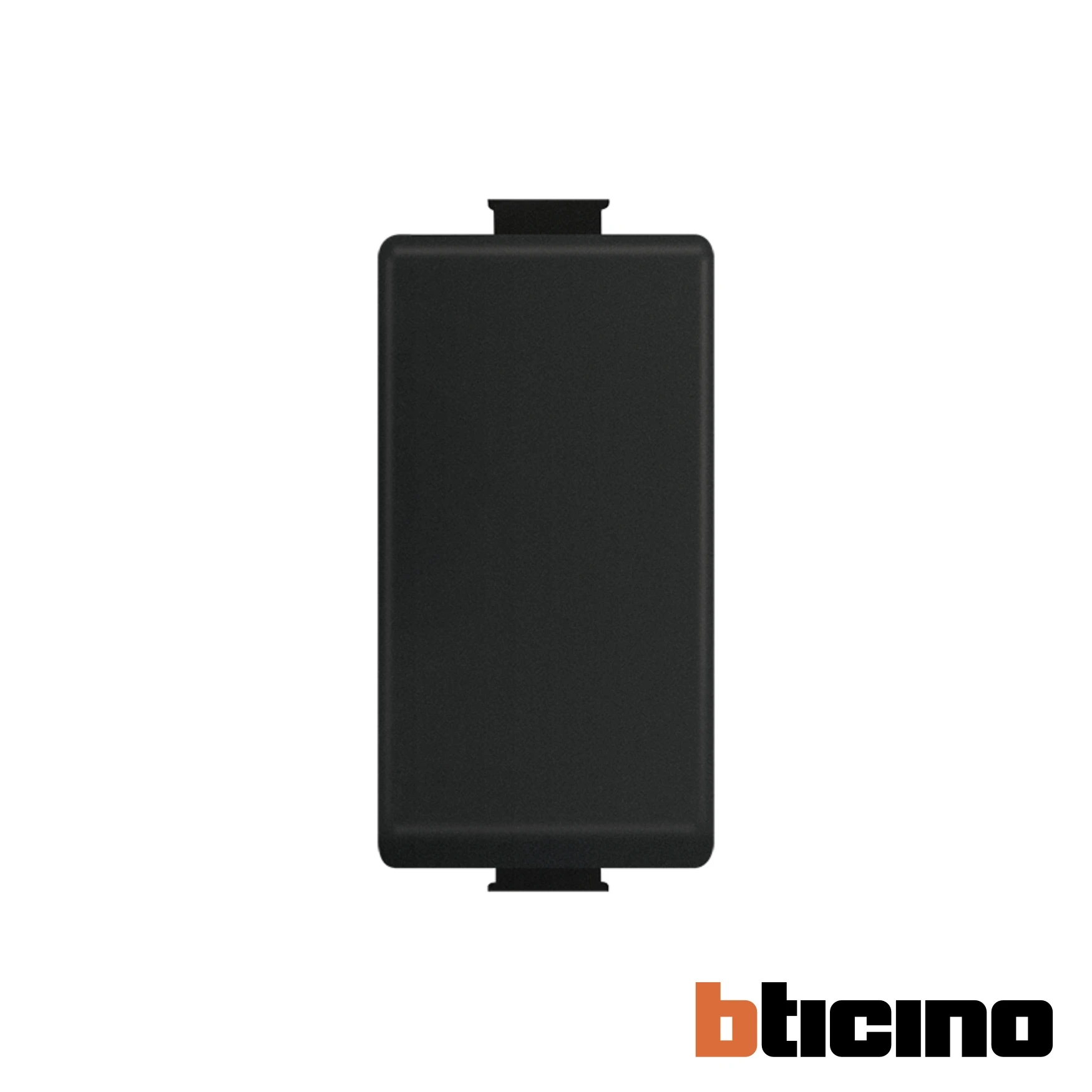 Tapón ciego negro Quinziño MX Bticino