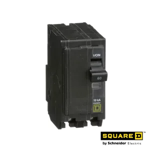 Interruptor termomagnético 2 polos 60 A enchufable Square D