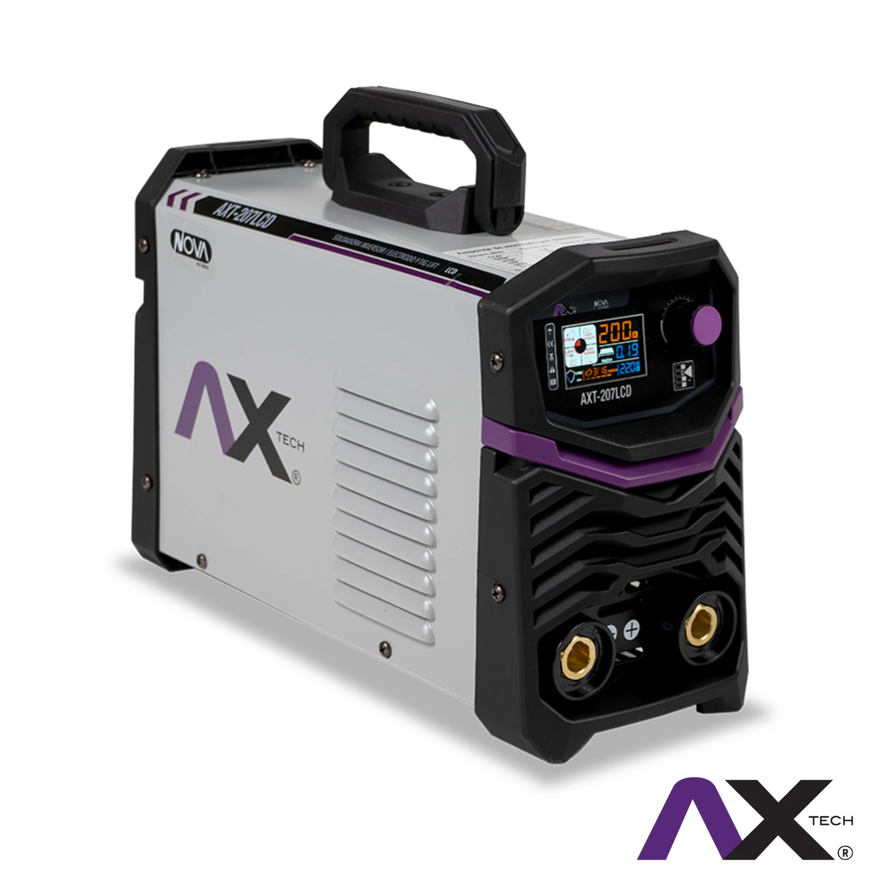 Soldadora inversor AXT-207LCD AXTECH Soldadora inversor AXT-207LCD AXTECH