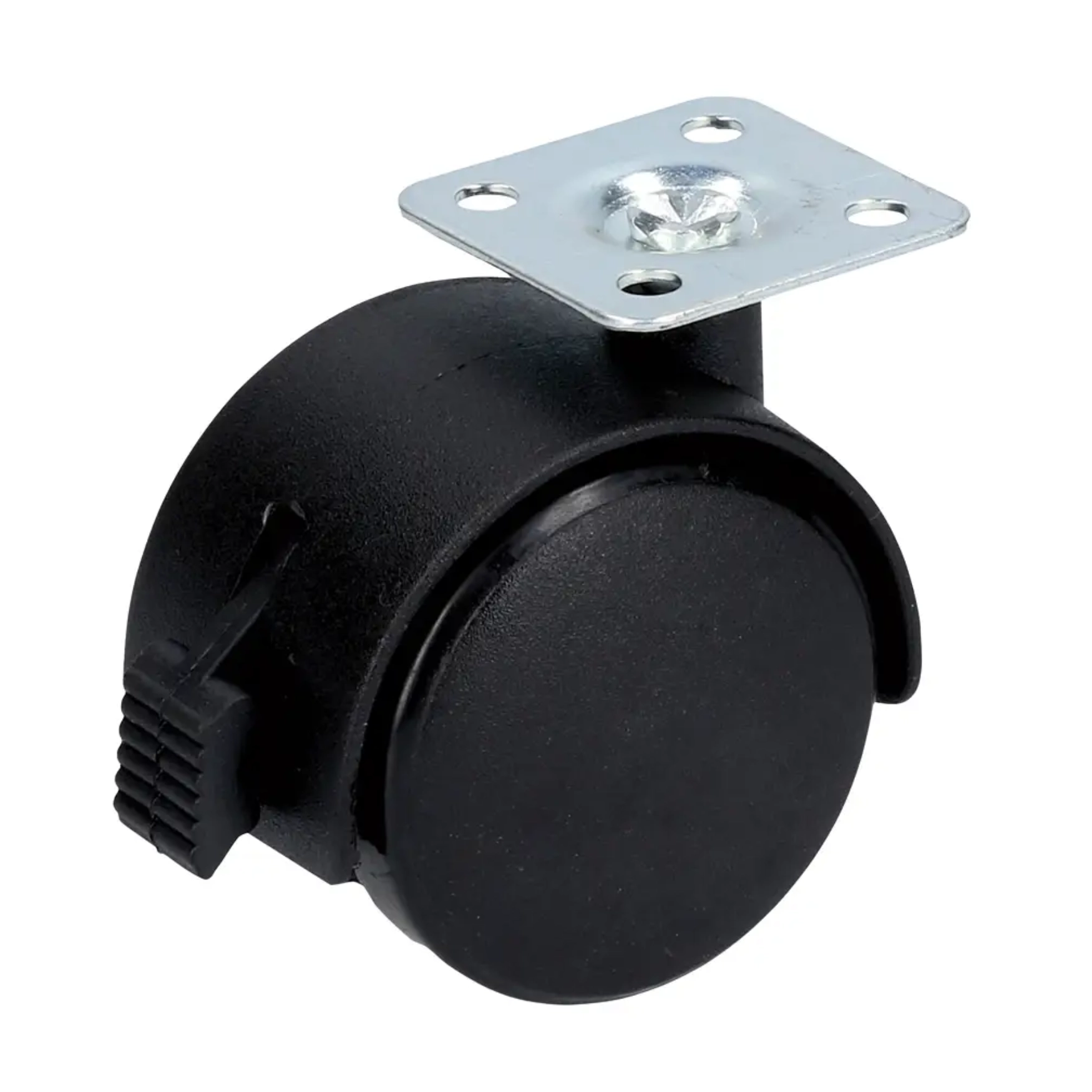 Rodaja twin con placa y freno RY5B Surtek