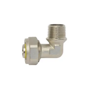 Codo macho 3/8" X 1/2" MNPT CG-EM10 Coflex