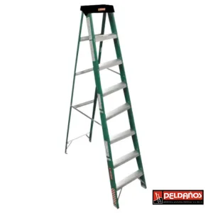 Escalera de aluminio tipo tijera de 7 escalones 706794 Peldaños