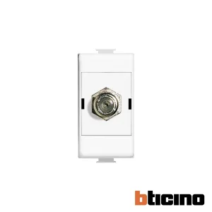Toma coaxial blanco Quinziño MX Bticino
