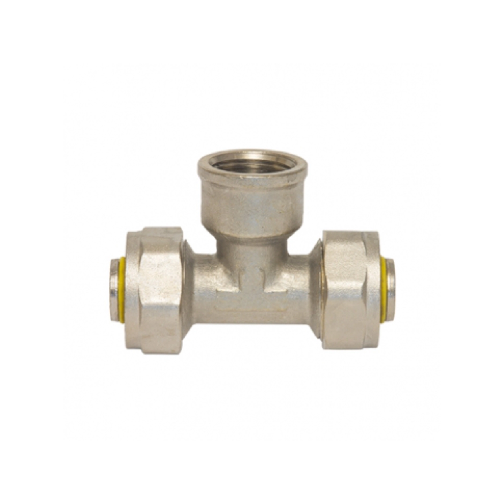Tee hembra 3/8" X3/8" X1/2" FNPT CG-TH001 Coflex