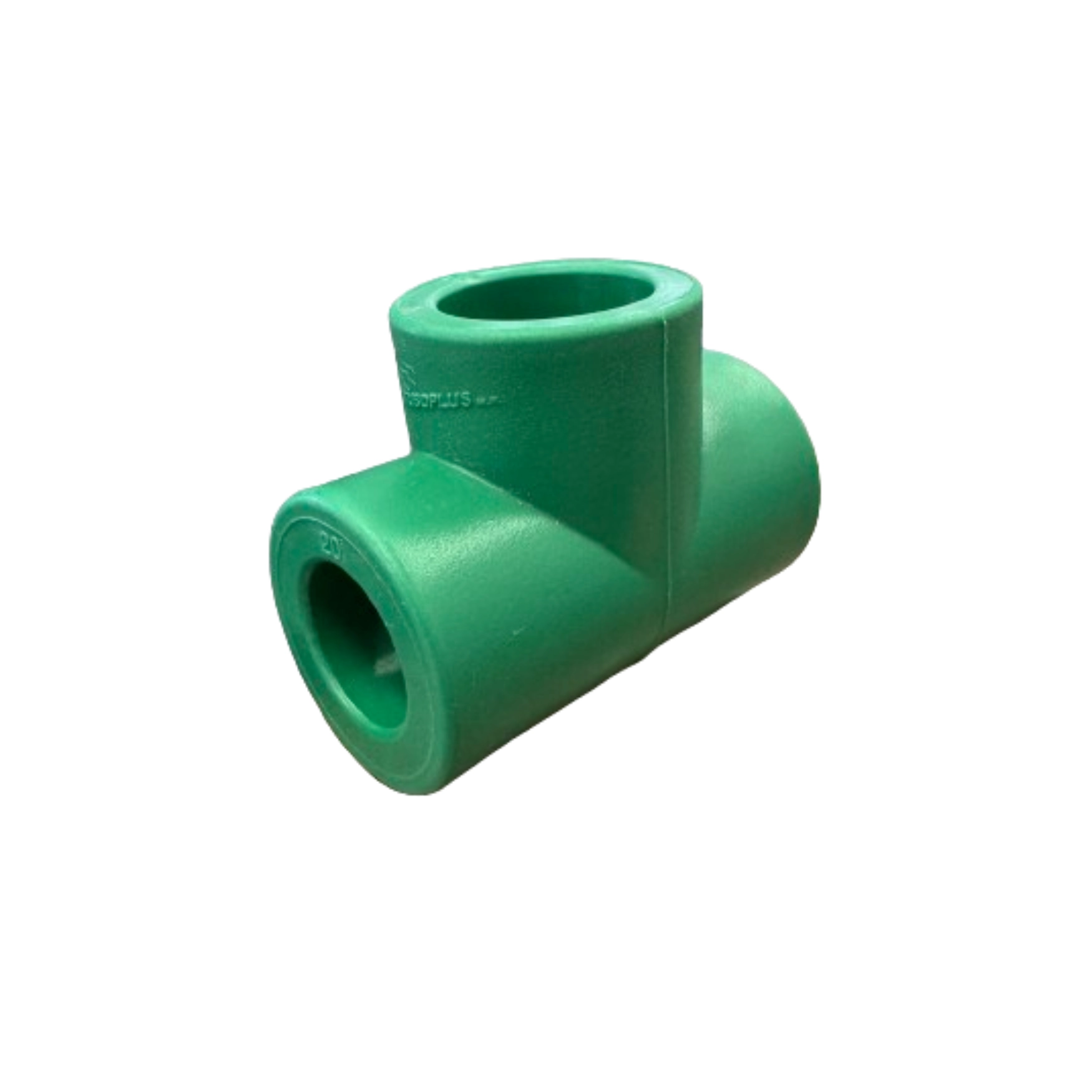 Tee reducida extrema PPR 3/4" x 1/2" x 3/4" Tuboplus