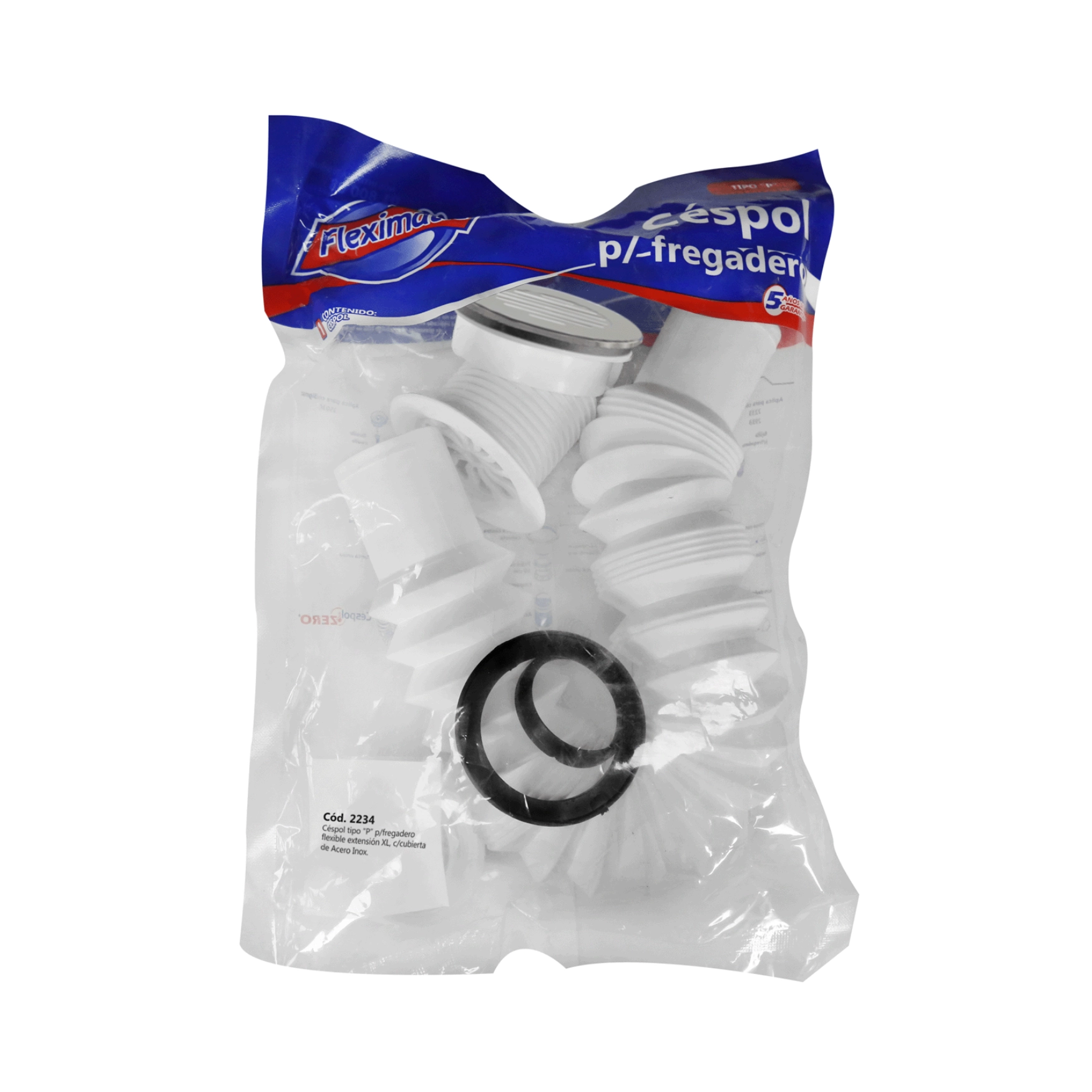 Cespol-flexible-para-fregadero-2234-Fleximatic-Bolsa-Ferreteria-Onofre Céspol flexible para fregadero 2234 Fleximatic