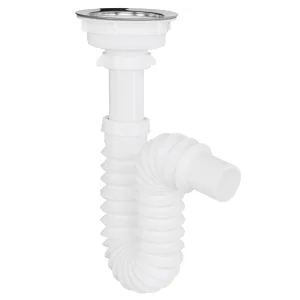 Céspol flexible para fregadero con contracanasta 3503 Fleximatic