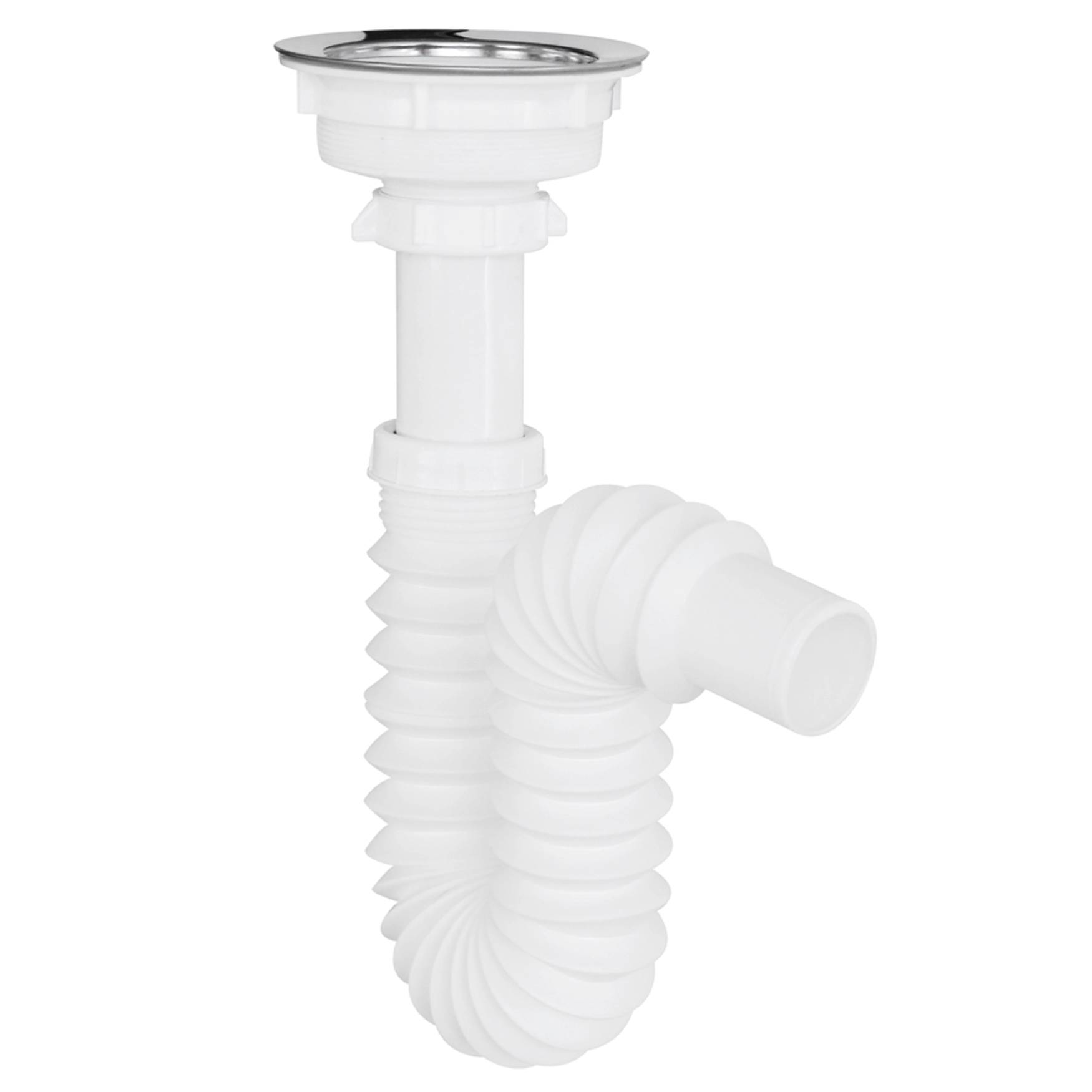 Céspol flexible para fregadero con contracanasta 3503 Fleximatic