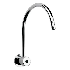 Llave electrónica TV-201 sensor a pared cromo Helvex