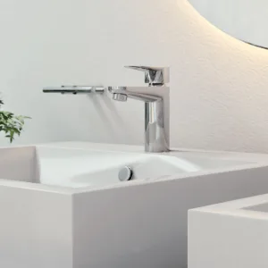 Monomando para lavabo con contra de rejilla – E-928 Helvex