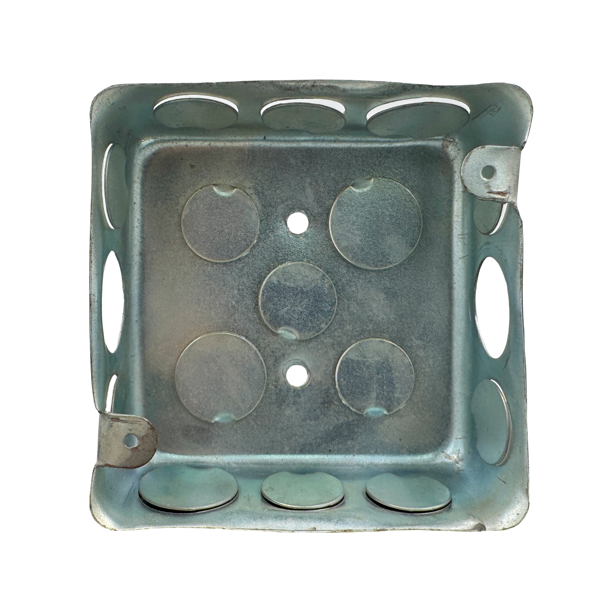 Caja cuadrada galvanizada 3/4 pulgadas
