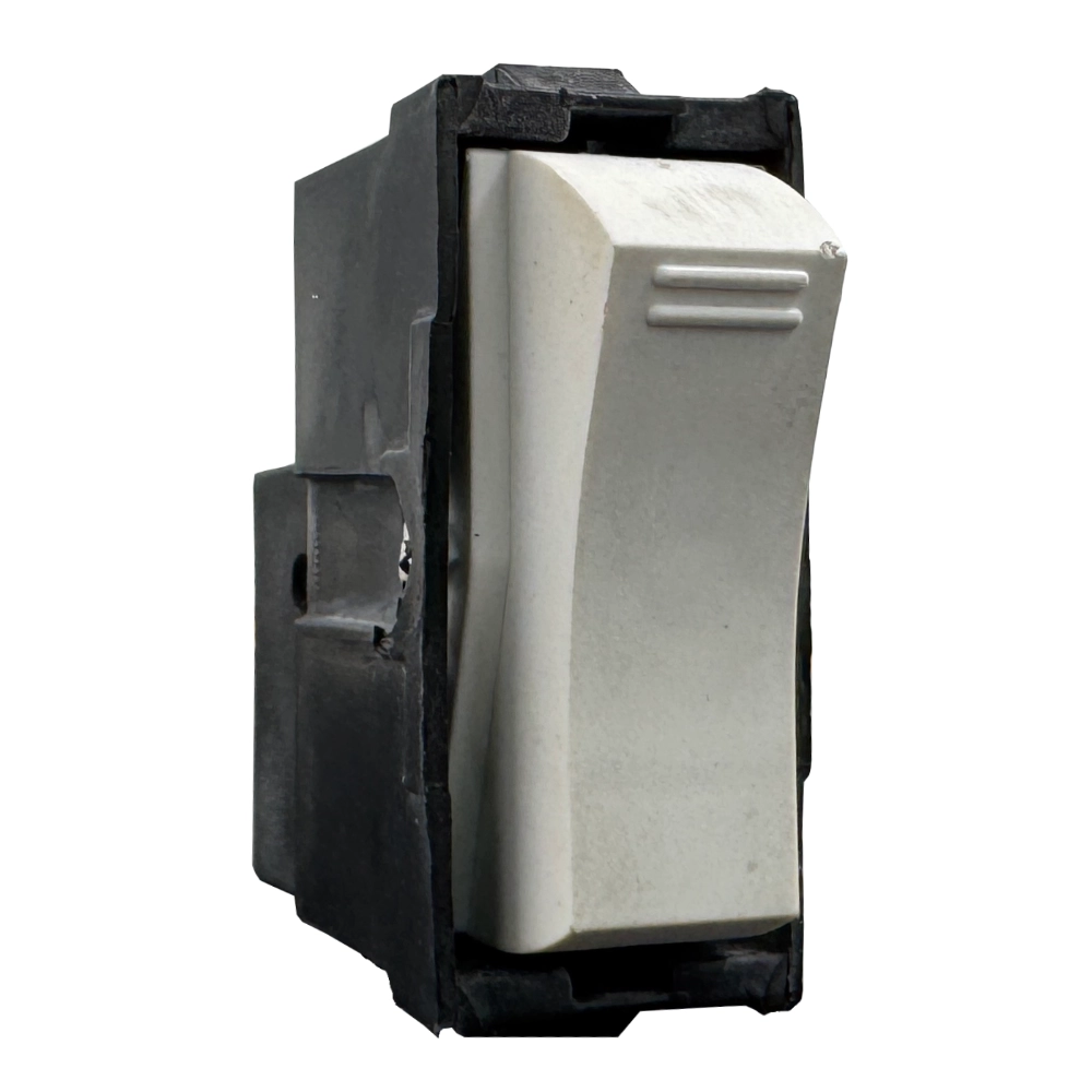 Interruptor unipolar 10A 250V línea Básica Leviton