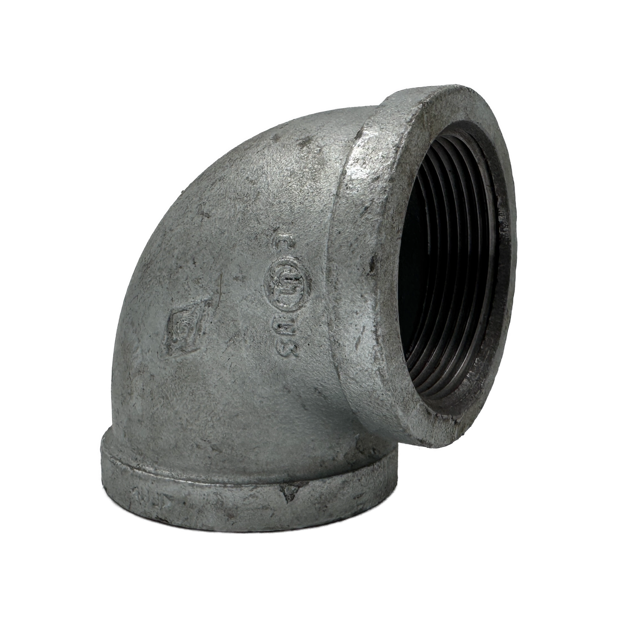 Codo galvanizado 90° x 2 1/2”