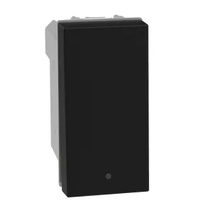 Módulo interruptor sencillo 15 AX 127 V JB4001Q Quinziño GO Bticino
