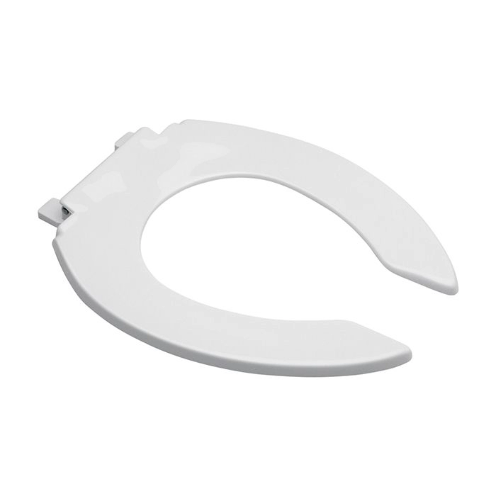 Asiento elongado sin tapa para taza fluxómetro blanco – AF-1 Helvex