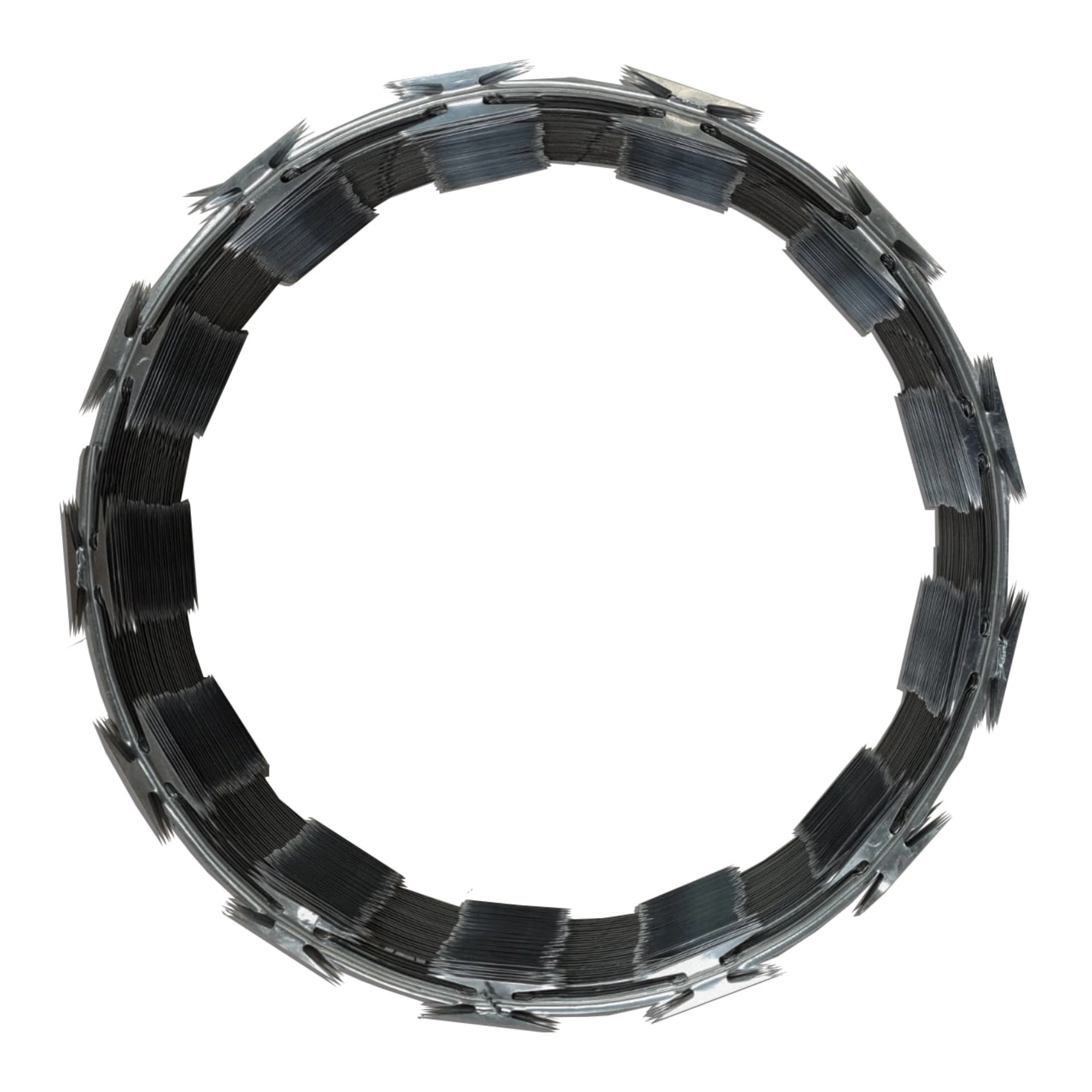 Concertina galvanizada residencial 18 pulgadas rollo 8 m