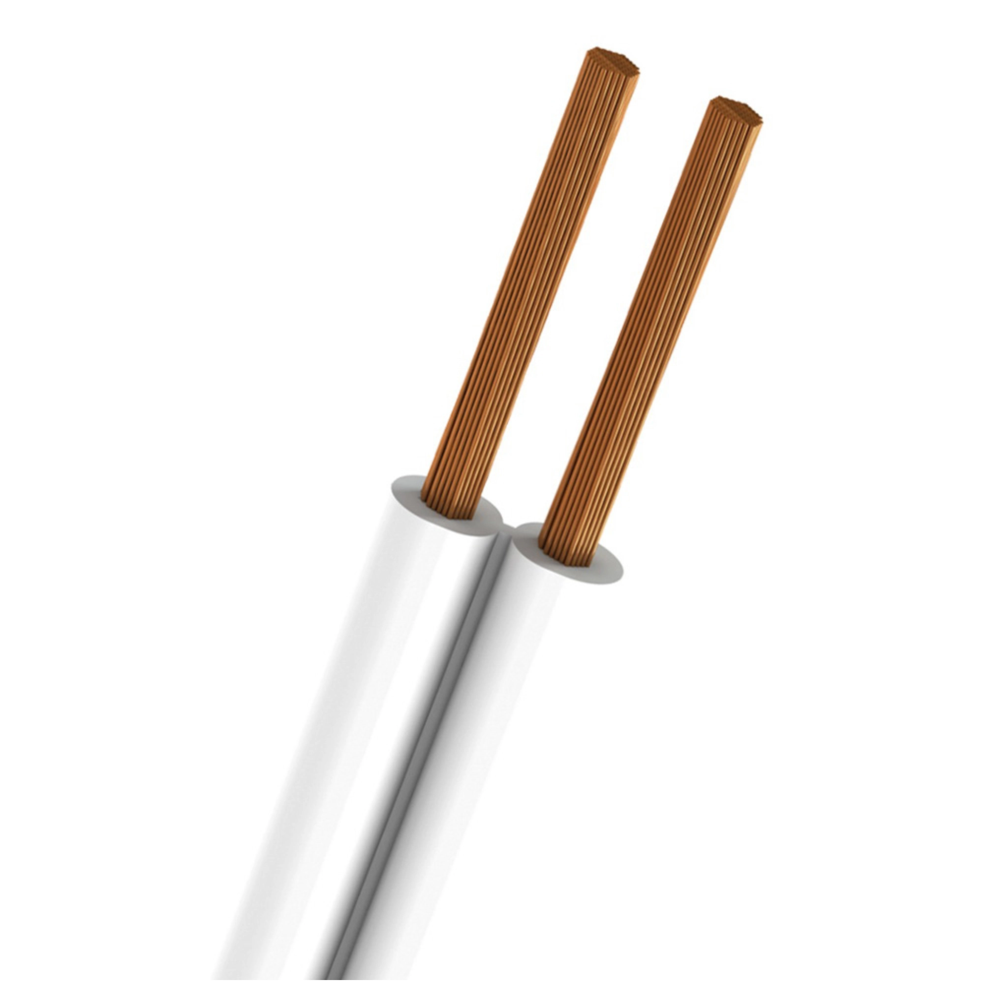 Cable cordón SPT 12 AWG blanco IUSA por metro 301716