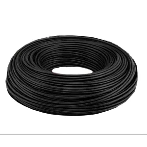 Cable eléctrico THHW-LS calibre 8 AWG negro rollo 100 m – IUSA 399350
