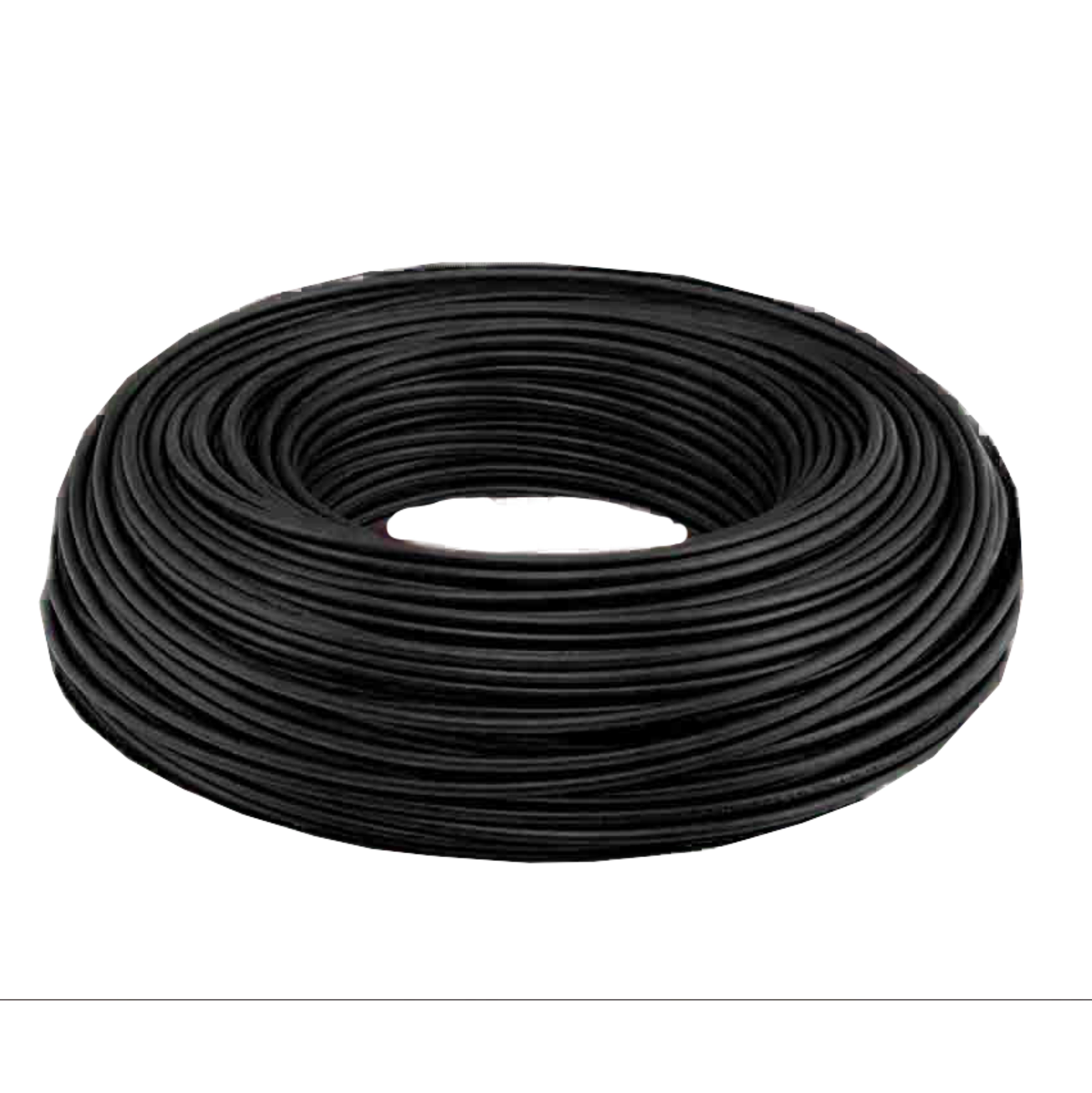 Cable eléctrico THHW-LS calibre 8 AWG negro rollo 100 m – IUSA 399350