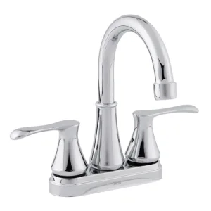 Llave mezcladora para lavabo 4 pulgadas con manerales acabado cromo – Dica 4059