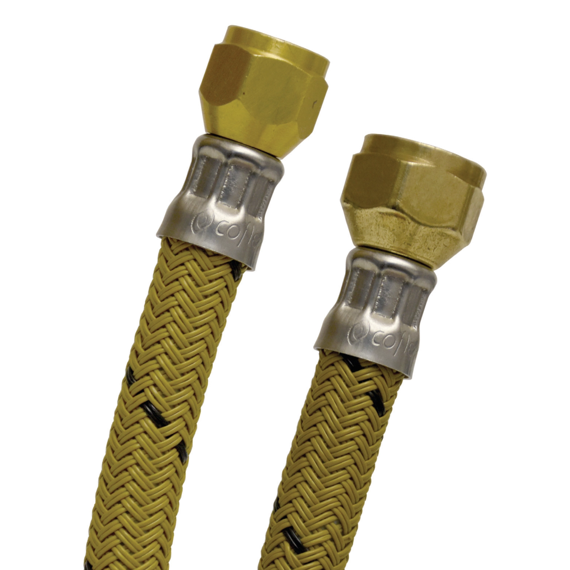 Manguera flexible Coflex para gas doméstico de 3/8 x 3/8 pulgada y 200 cm modelo VG-B200