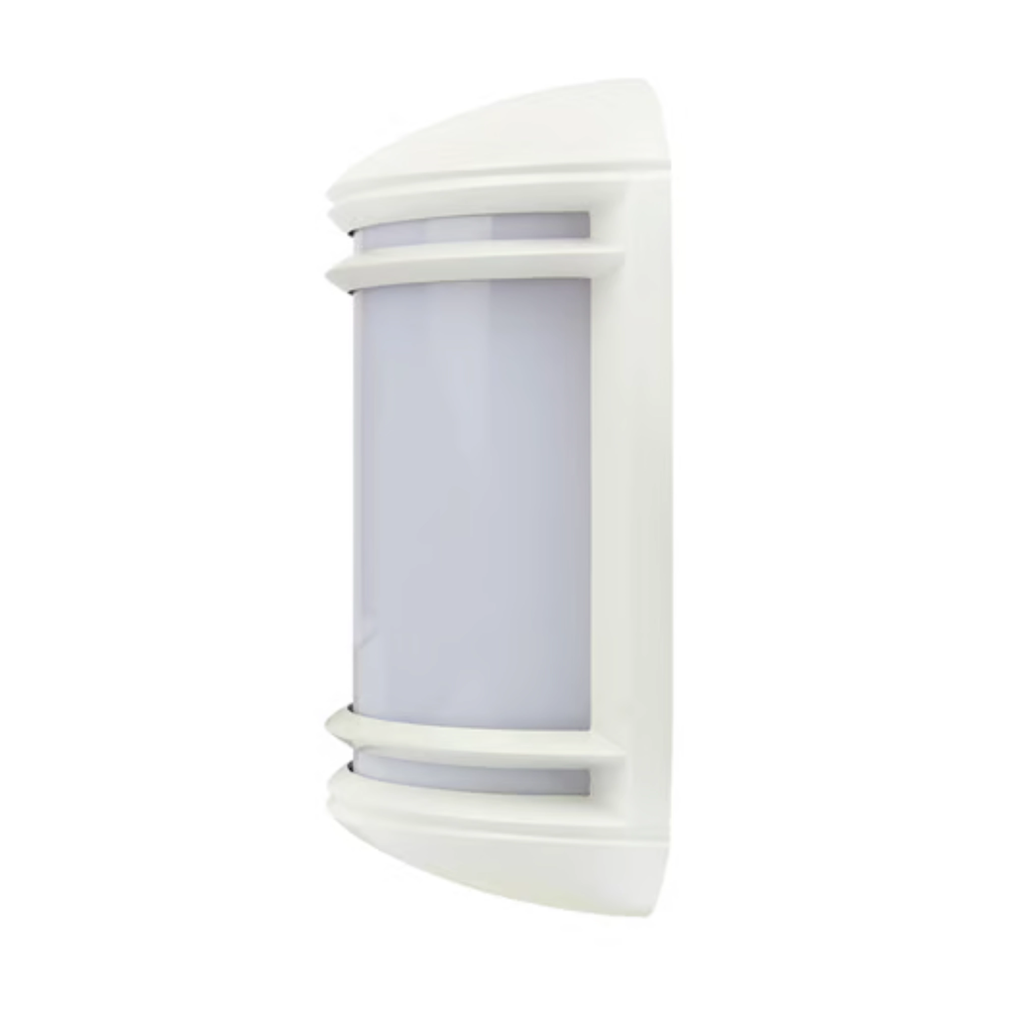Luminario de muro sobreponer blanco 15 W URBINO – Tecnolite onofre Luminario de muro blanco Tecnolite H-945/B URBINO para lámpara E27