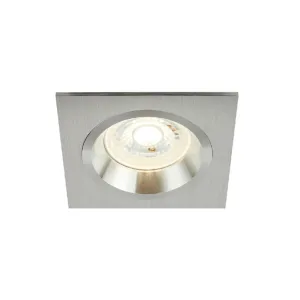 Luminario empotrado de techo aluminio Tecnolite YD-620/AL para lámpara GX5.3