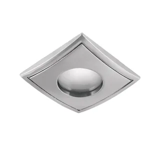 Luminario empotrado redondo satinado Tecnolite YD-103/S para lámpara GX5.3