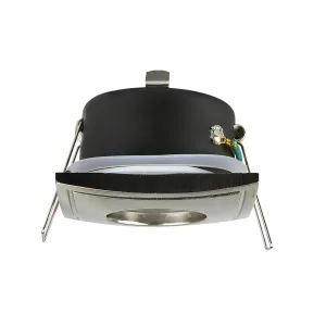 Luminario empotrado redondo satinado Tecnolite YD-103/S para lámpara GX5.3