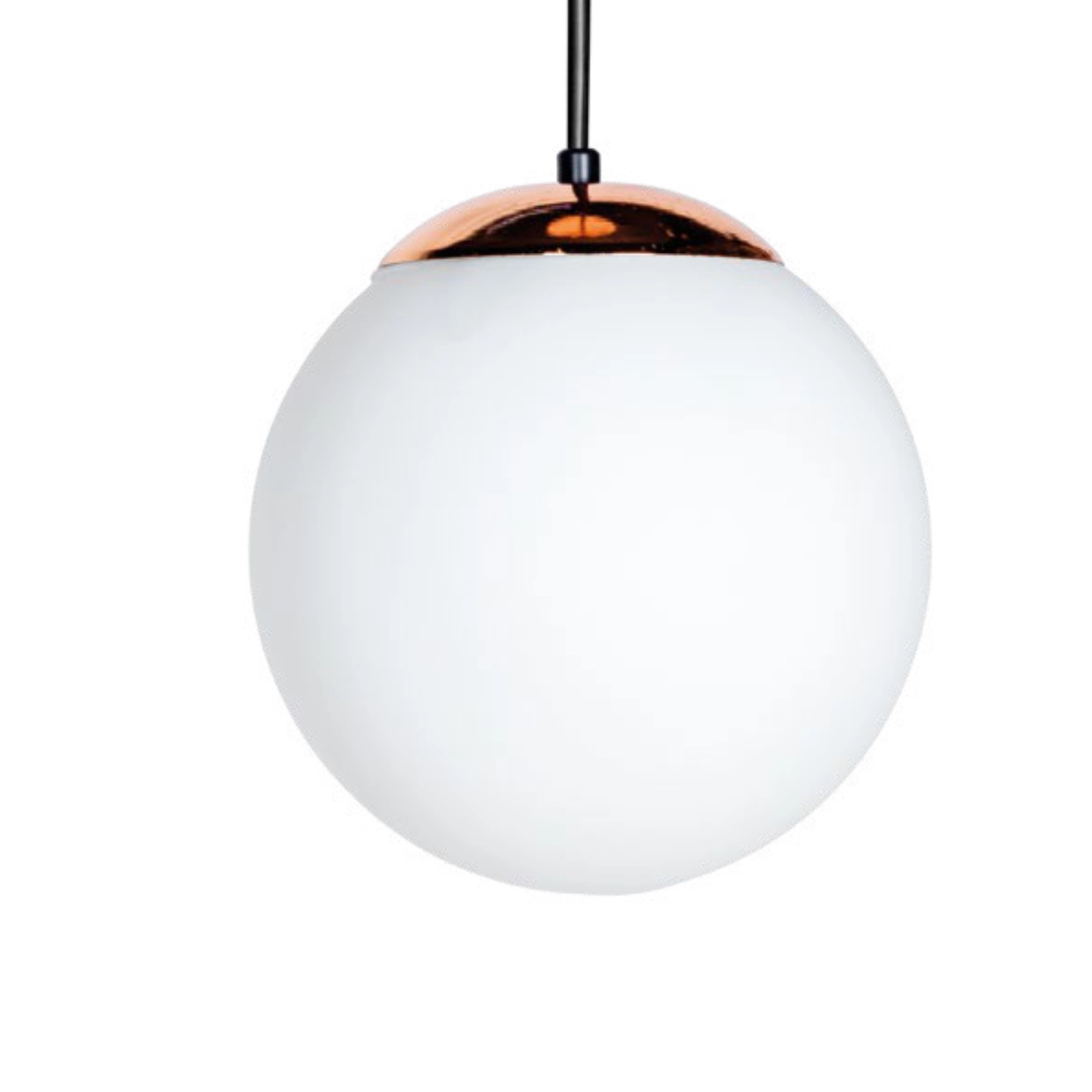 Luminario colgante interior Vidrio Ø 25 cm x H 120 cm color cobre marca Maxxi modelo CL8003CB