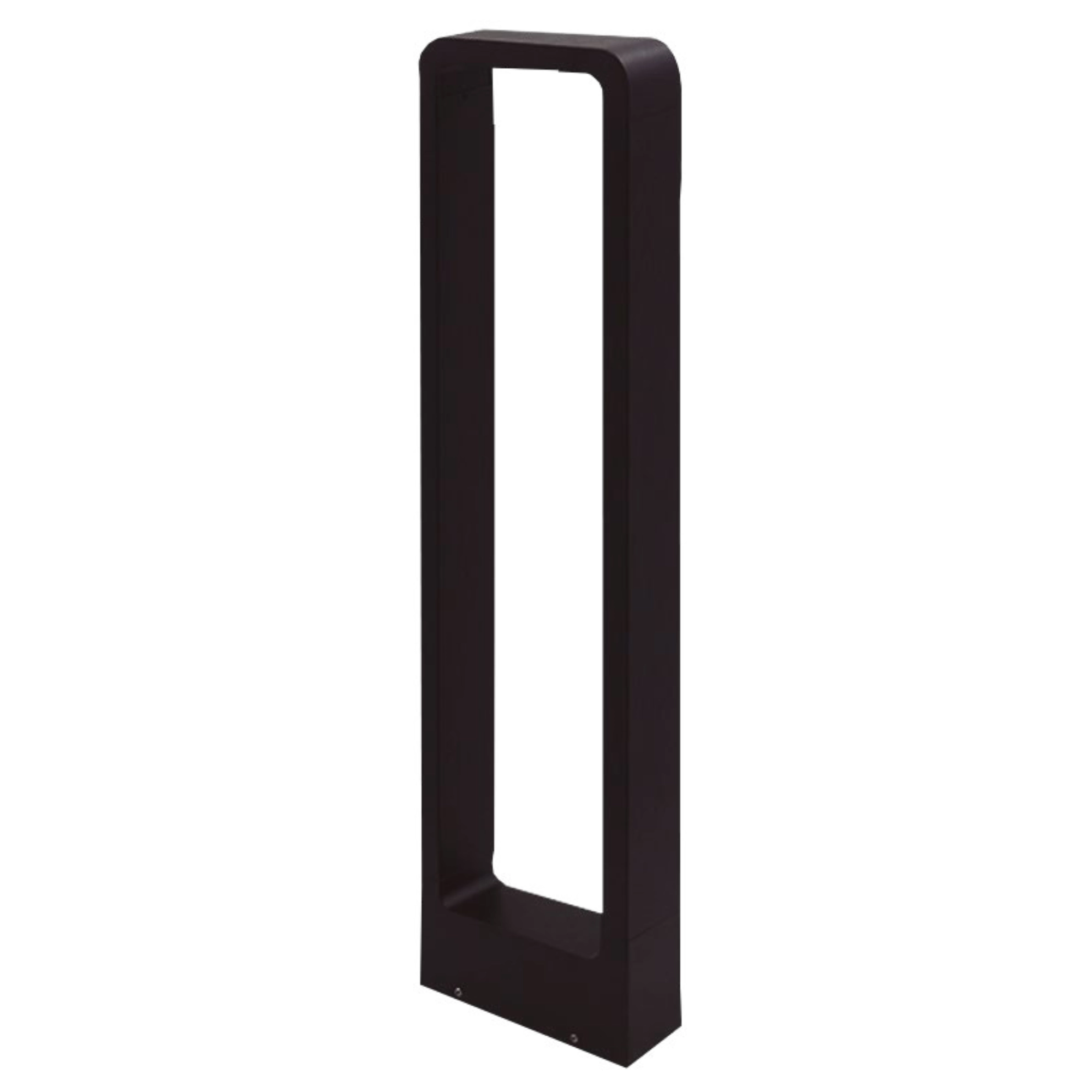 Luminario de exterior para jardín exterior 16 cm x 57 cm x H 60 cm color negro marca Maxxi modelo JR014NLED30